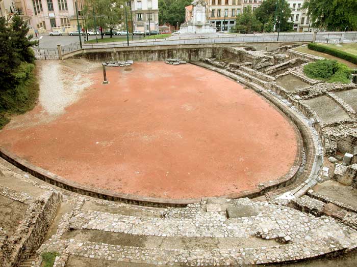 Visite guide de l'Amphithtre des Trois Gaules