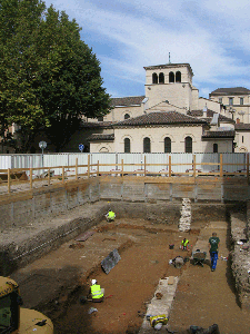 vue gnrale du chantier  SA Ville de Lyon