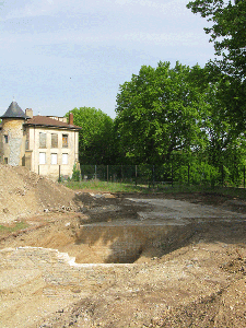 Sondage et chteau de la Motte  SA Ville de Lyon