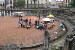 Visite de l'amphithtre