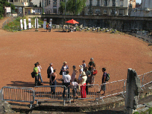 Visite de l'amphithéâtre des Trois Gaules © SA Ville de Lyon